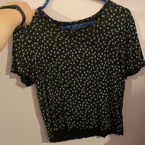 American Eagle Baby Crop Top Floral